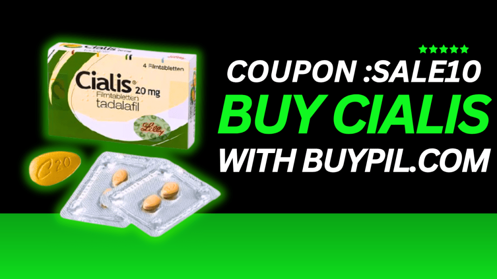 Buy Cialis Online With&nbsp;buypil.com